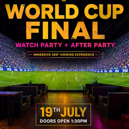 2026.07.19 - FIFA World Cup Finals + Afrobeats After Party ๐ฌ๐ญ๐ณ๐ฌ๐ฟ๐ฆ๐จ๐ฎ๐ธ๐ณ๐จ๐ฉ๐จ๐ป